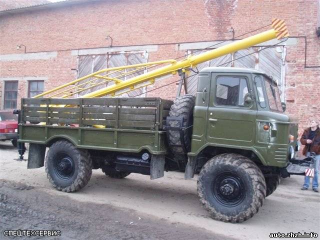 Ямобур БМ-302 на базе ГАЗ-66