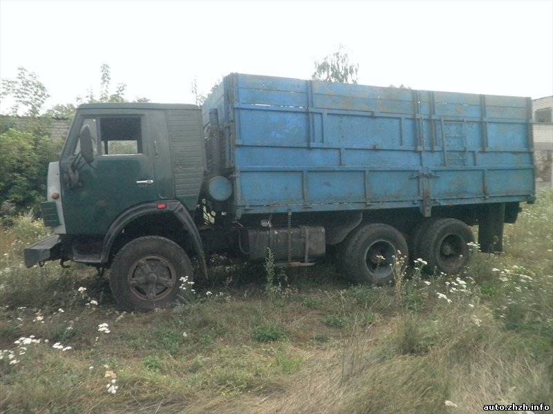КАМАЗ 5320 зерновоз с прицепом