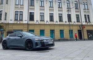 У Житомирі оштрафували популярного автоблогера, який на Audi покатався по Михайлівській. ВІДЕО