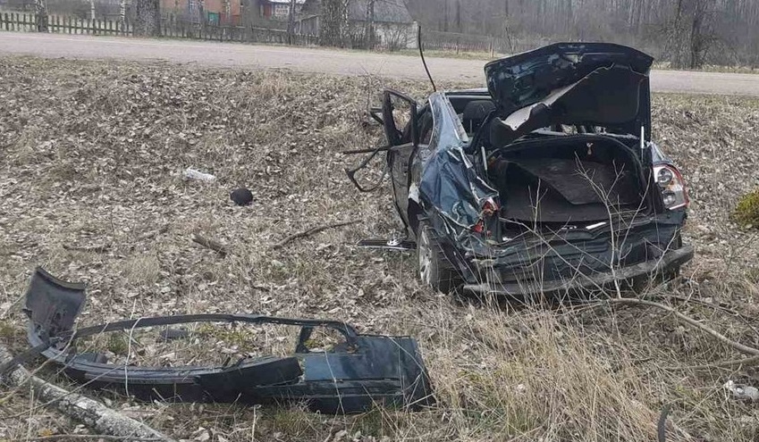 У селі Житомирської області Volkswagen з’їхав з дороги і перекинувся: водій і 17-річна пасажирка у лікарні Изображение 2