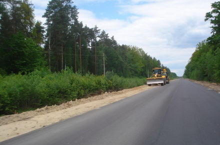 У Житомирській області завершують один з проєктів Великого будівництва - капремонт 8 км дороги біля Олевська за 90 млн грн