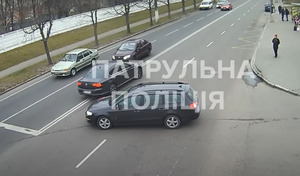 На перехресті у Житомирі зіткнулись два Volkswagen
